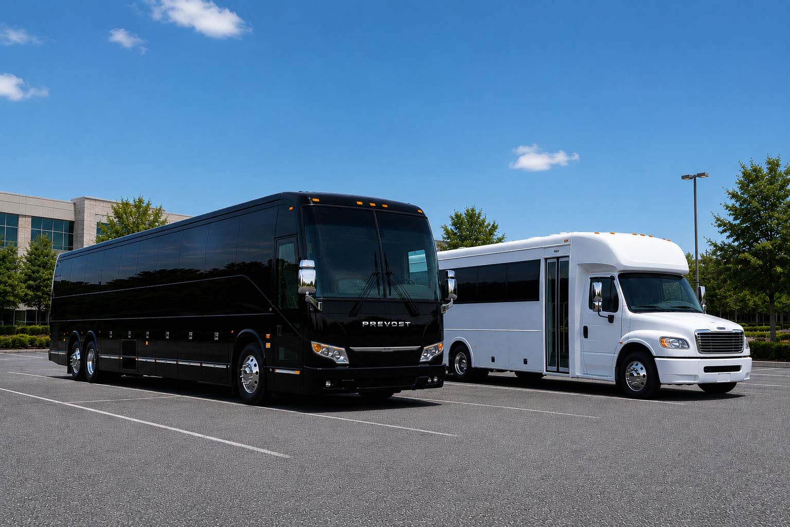 Charter bus rental in Port Washington, WI